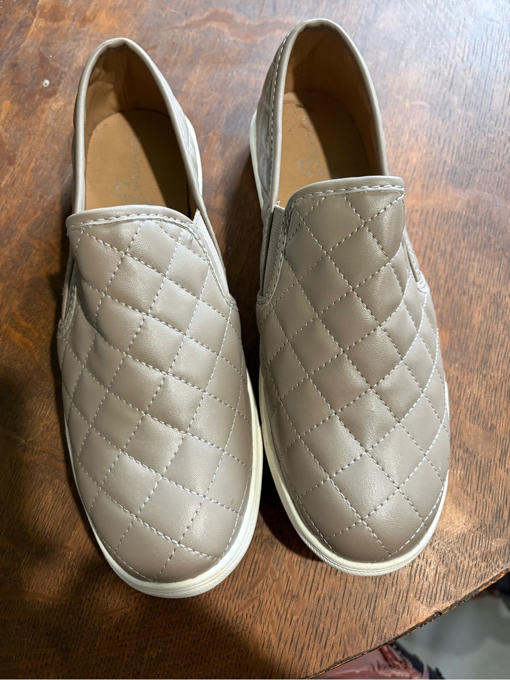 Mountain Sole Quilted Slip On Loafers Sneakers 9